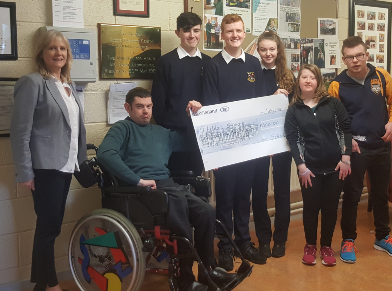 Thank you to Students from Moate Community School